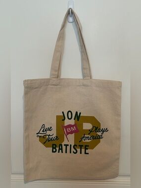 Official Jon Batiste "Live on Tour Plays America" Concert Merchandise Tote Bag